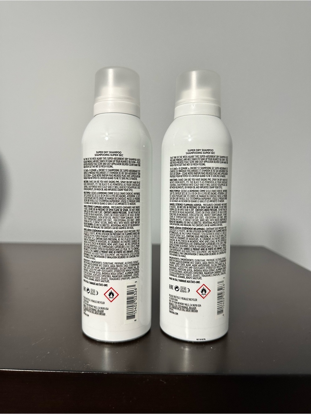 OUAI Super Dry Invisible Dry Shampoo - Lot of 2 4.5 Fl oz Bottles - New & Unused - Picture 2 of 3